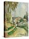 Village Road, 1879-82-Paul Cézanne-Premier Image Canvas