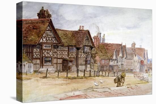 Village Street with Tudor Houses, C1864-1930-Anna Lea Merritt-Premier Image Canvas