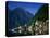 Village with Mountains and Lake, Hallstatt, Salzkammergut, Austria-Steve Vidler-Premier Image Canvas