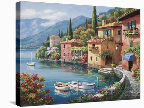 Villagio Dal Lago-Sung Kim-Stretched Canvas