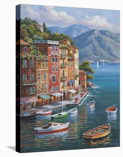 Villagio del Porto-Sung Kim-Stretched Canvas