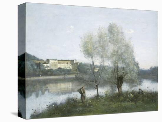 Ville D'Avray, c.1865-Jean-Baptiste-Camille Corot-Premier Image Canvas