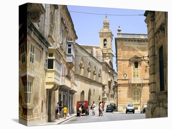 Villegangrios Street, Mdina, Malta-Peter Thompson-Premier Image Canvas
