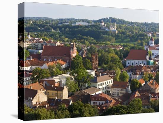 Vilniusview over the Old Town, Lithuania-Gavin Hellier-Premier Image Canvas