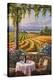 Vineyard and Violin-Sung Kim-Stretched Canvas