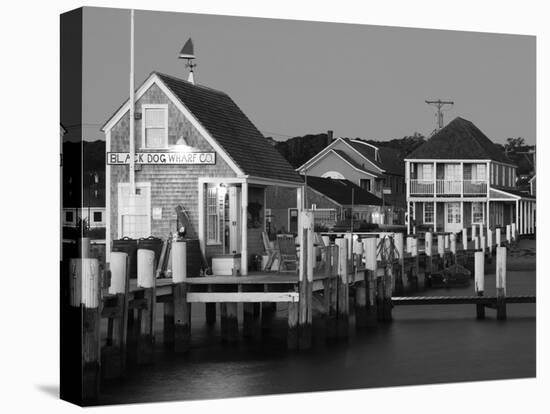 Vineyard Haven Harbour, Martha's Vineyard, Massachusetts, USA-Walter Bibikow-Premier Image Canvas