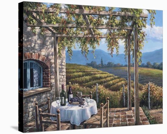 Vineyard Terrace-Sung Kim-Stretched Canvas
