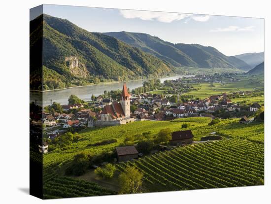 Vineyards of Weissenkirchen In The Wachau, Austria-Martin Zwick-Premier Image Canvas