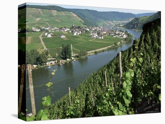 Vineyards on Slopes Above the Mosel River, Gravenburg, Germany, Europe-Oliviero Olivieri-Premier Image Canvas