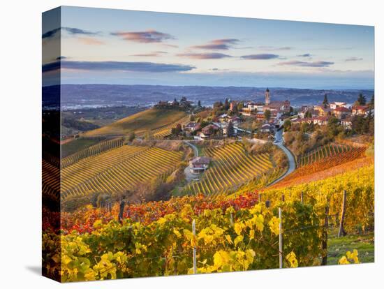 Vineyards, Treiso, Nr Alba, Langhe, Piedmont (or Piemonte or Piedmonte), Italy-Peter Adams-Premier Image Canvas