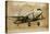 Vintage Airplane II-Sidney Paul & Co.-Stretched Canvas