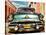 Vintage American car in Habana, Cuba-Gasoline Images-Stretched Canvas