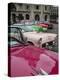 Vintage American Cars, Havana, Cuba, West Indies, Caribbean, Central America-Yadid Levy-Premier Image Canvas