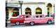 Vintage American Cars in Cuba-John Lynn-Stretched Canvas