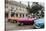 Vintage American Cars Parking Outside the Gran Teatro (Grand Theater), Havana, Cuba-Yadid Levy-Stretched Canvas