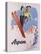 Vintage Aspen Ski Lift-Vintage Lavoie-Premier Image Canvas