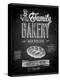 Vintage Bakery Poster - Chalkboard-avean-Stretched Canvas