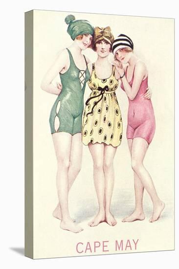 Vintage Bathing Beauties-null-Stretched Canvas