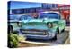 Vintage Blue Car-Robert Kaler-Premier Image Canvas