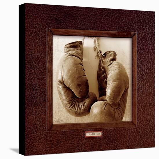 Vintage Boxing-Sam Appleman-Stretched Canvas