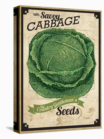 Vintage Cabbage Seed Packet-null-Premier Image Canvas