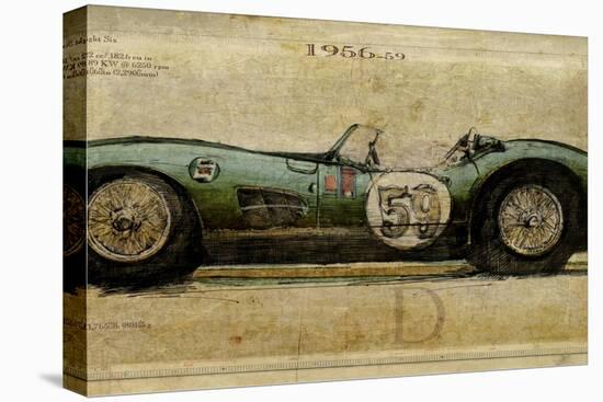 Vintage Car 59-Sidney Paul & Co.-Stretched Canvas