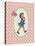 Vintage Card Girl with Ice Cream-Effie Zafiropoulou-Premier Image Canvas
