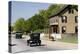 Vintage Cars in Front of Historic Home, Dearborn, Michigan, USA-Cindy Miller Hopkins-Premier Image Canvas