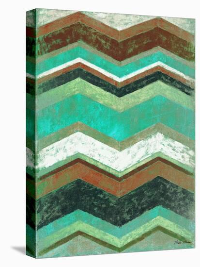 Vintage Chevron II-Michael Marcon-Stretched Canvas