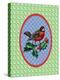 Vintage Christmas Robin-Effie Zafiropoulou-Premier Image Canvas