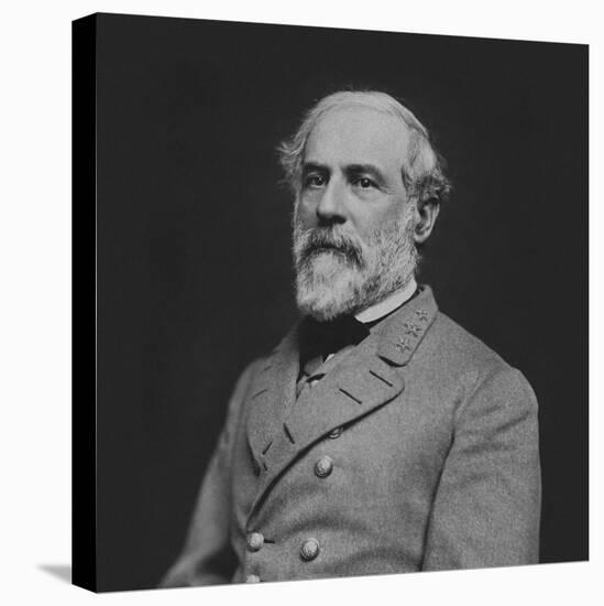 Vintage Civil War Photo of Confederate Civil War General Robert E. Lee-null-Premier Image Canvas