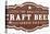 Vintage Craft Beer Bar Sign-daveh900-Stretched Canvas