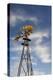 Vintage Farm Windmills at Sunset, Elk City, Oklahoma, USA-Walter Bibikow-Premier Image Canvas