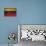 Vintage Flag Of Venezuela-ilolab-Stretched Canvas displayed on a wall