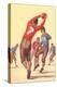 Vintage Football Player-null-Stretched Canvas