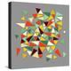 Vintage Geometric Elements-cienpies-Stretched Canvas