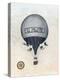 Vintage Hot Air Balloons II-Naomi McCavitt-Stretched Canvas