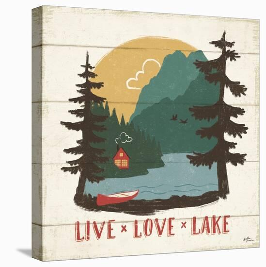 Vintage Lake VII-Janelle Penner-Stretched Canvas