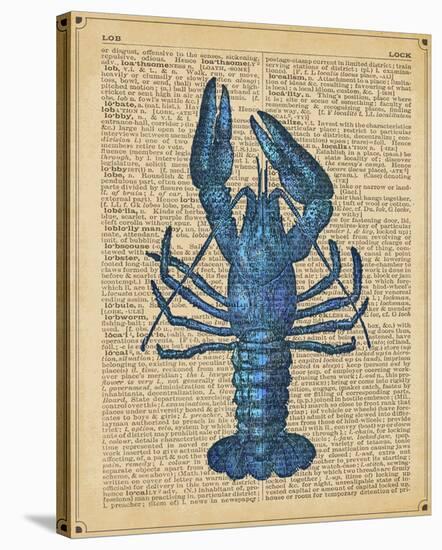 Vintage Lobster-Sparx Studio-Stretched Canvas