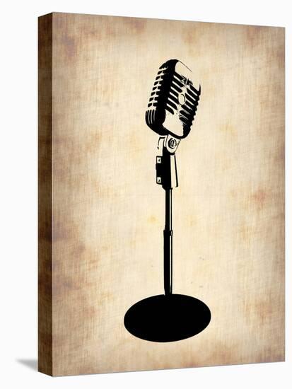 Vintage Microphone-NaxArt-Stretched Canvas