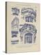 Vintage Motifs d'Architecture I-Schmidt-Stretched Canvas