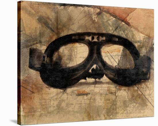 Vintage Motorcycle Glasses-Irena Orlov-Stretched Canvas