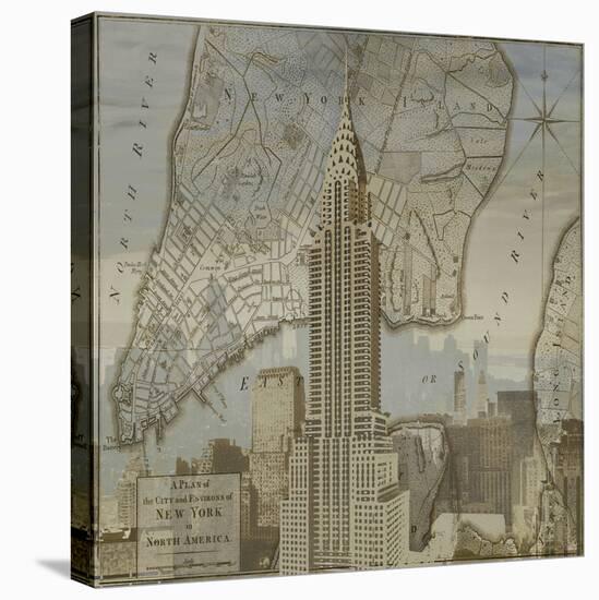 Vintage NYC II-Dylan Matthews-Stretched Canvas