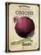 Vintage Onion Seed Packet-null-Premier Image Canvas