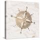 Vintage Paper With Compass Rose-vso-Stretched Canvas