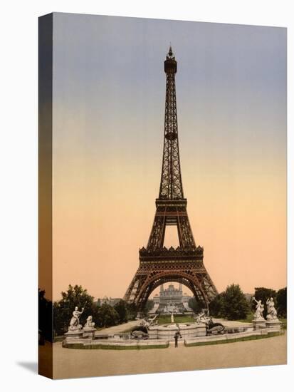 Vintage Paris IX-N. Harbick-Stretched Canvas