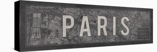 Vintage Paris-The Vintage Collection-Stretched Canvas