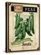 Vintage Peas Seed Packet-null-Premier Image Canvas