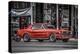 Vintage Retro American Car-David Challinor-Premier Image Canvas