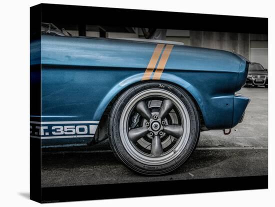 Vintage Retro American Car-David Challinor-Premier Image Canvas